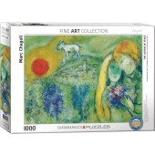 PUZZLE Los amantes de venice 1000 PIEZAS (Chagall, Marc)